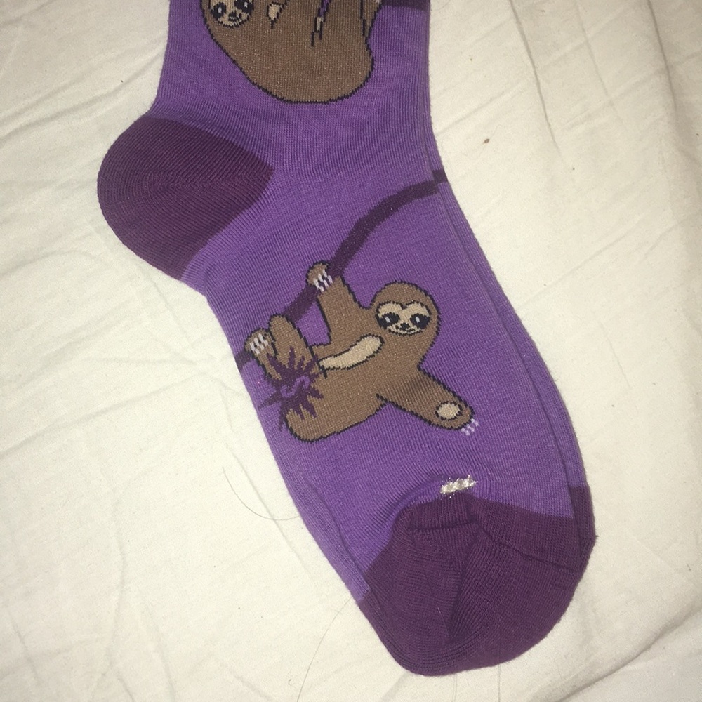 Funny Sloth Knee High Socks